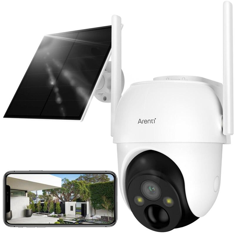 Arenti Wire-Free Outdoor Uhd Battery Camera + Solar Panel