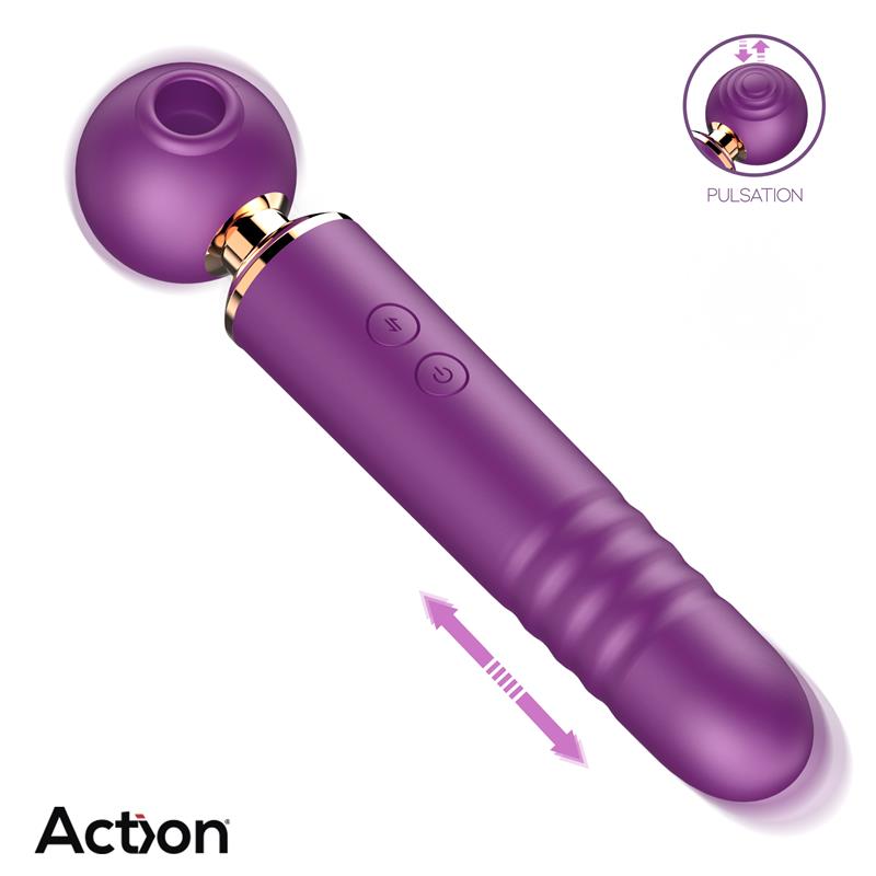 Arion Masajeador Con Succión, Thrusting Y Pulsación