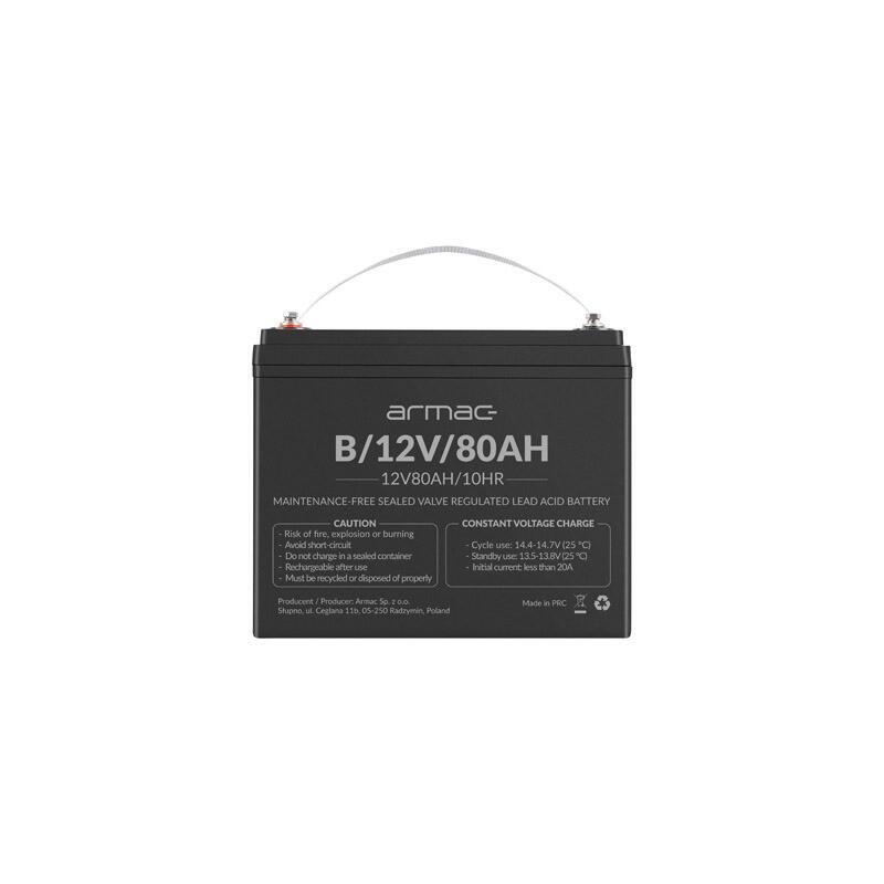 Armac Akumulator Vrla Agm 12v/80ah Uniwersalny