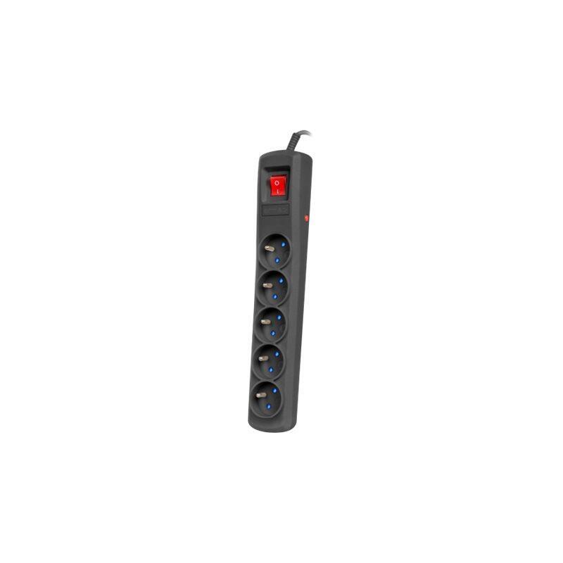 Armac R5 / Cz / 30 Regleta De Enchufes Armac R5 (5 Enchufes) 3.0m Negro
