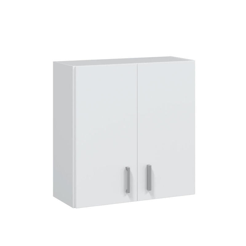 Armario Multiusos Para Colgar, 2 Puertas, Blanco