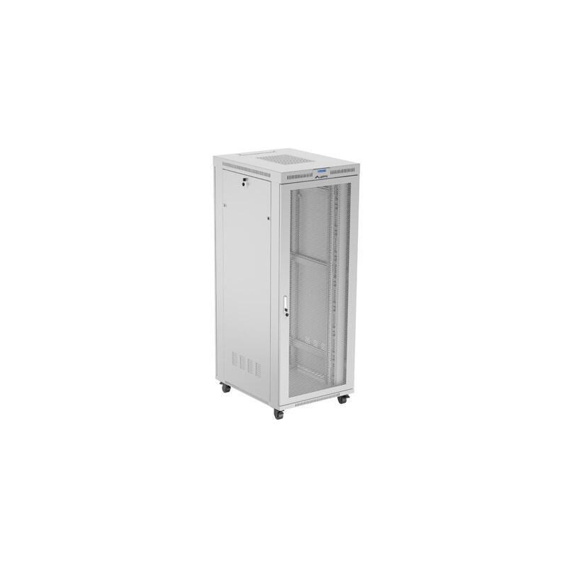 Lanberg Free Standing Rack Cabinet 19 42u 800x1000 Mesh Door Lcd Flat Pack Grey