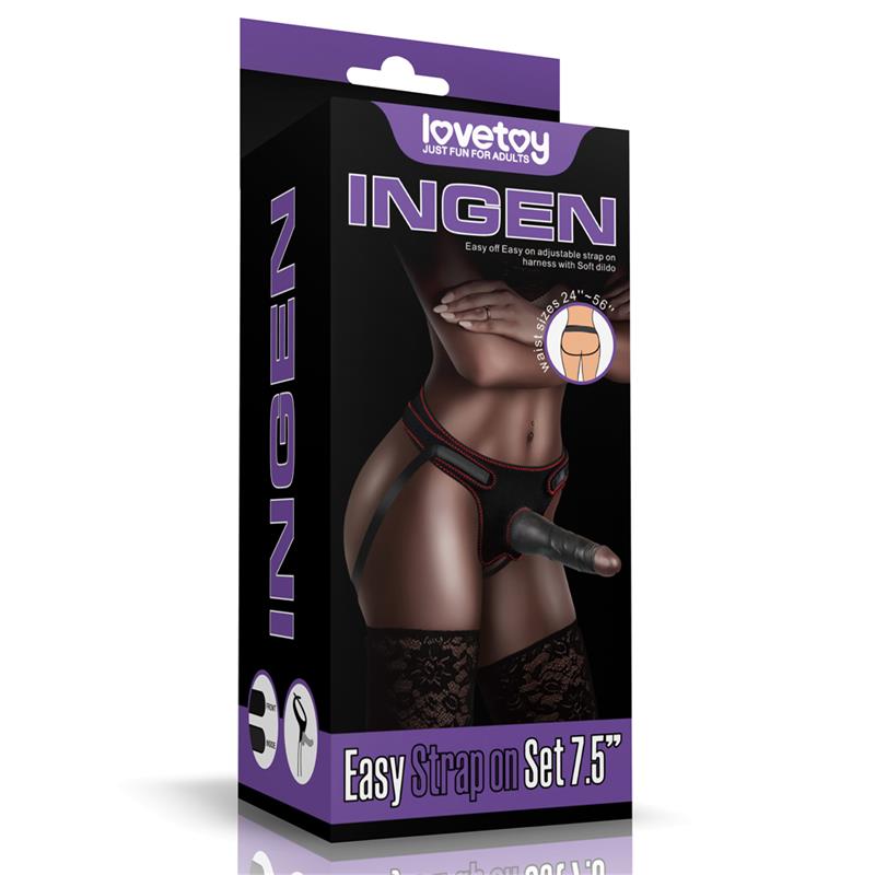 Arnés Ajustable Con Dildo 7.5