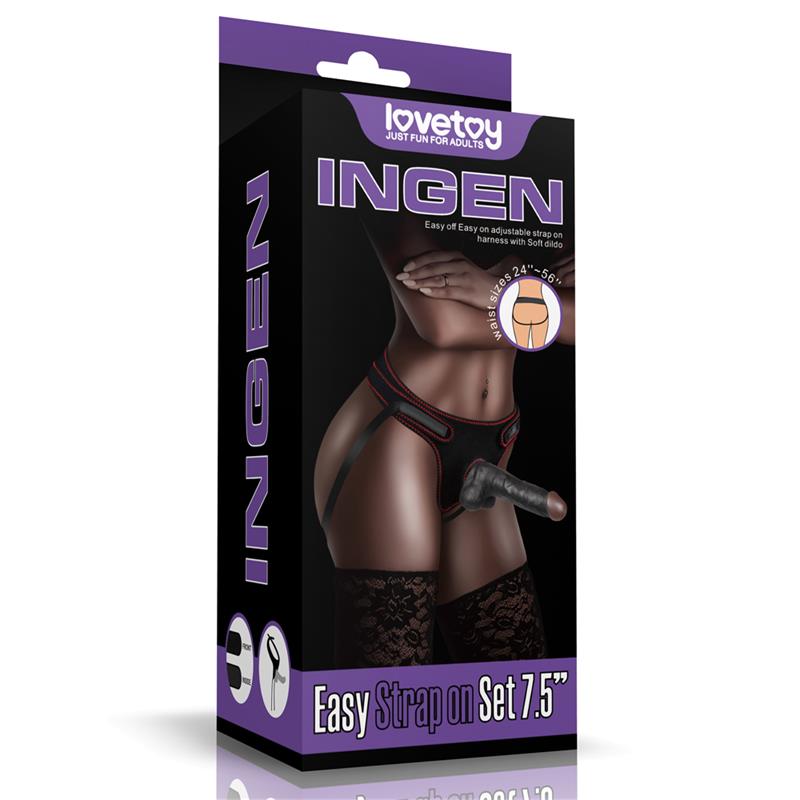 Arnés Ajustable Con Dildo 7.5