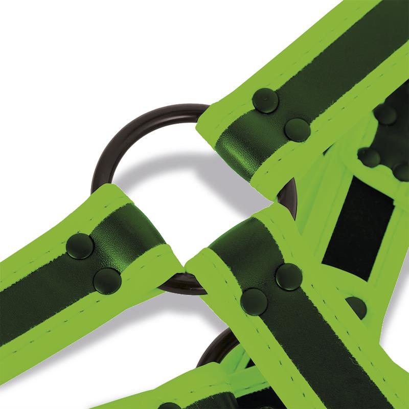 Arnés Bondage Para Pecho Que Brilla En La Oscuridad