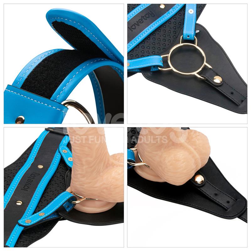 Arnés Con Dildo Con Vibración 8.5 Talla (Interno):Xs/S/M