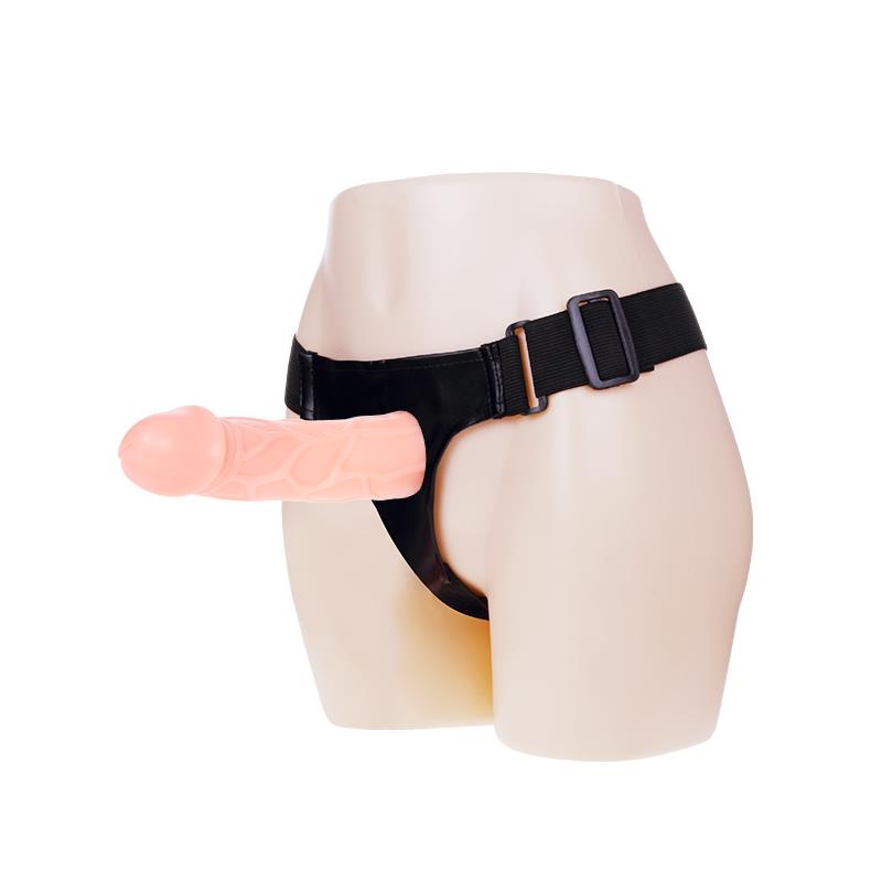 Arnés Con Dildo Hueco 16 Cm
