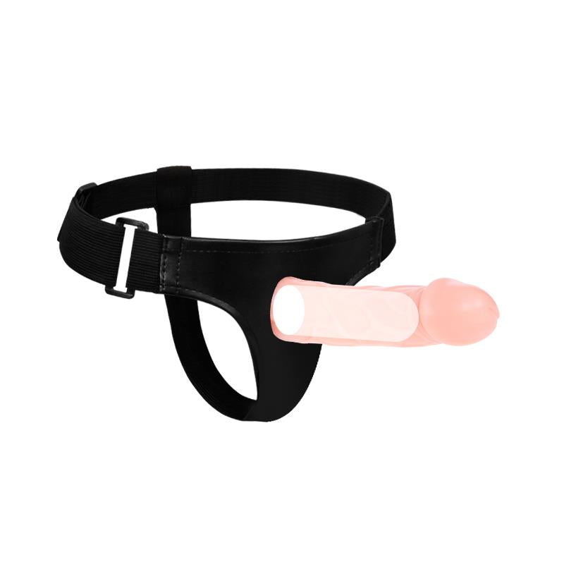 Arnés Con Dildo Hueco 16 Cm