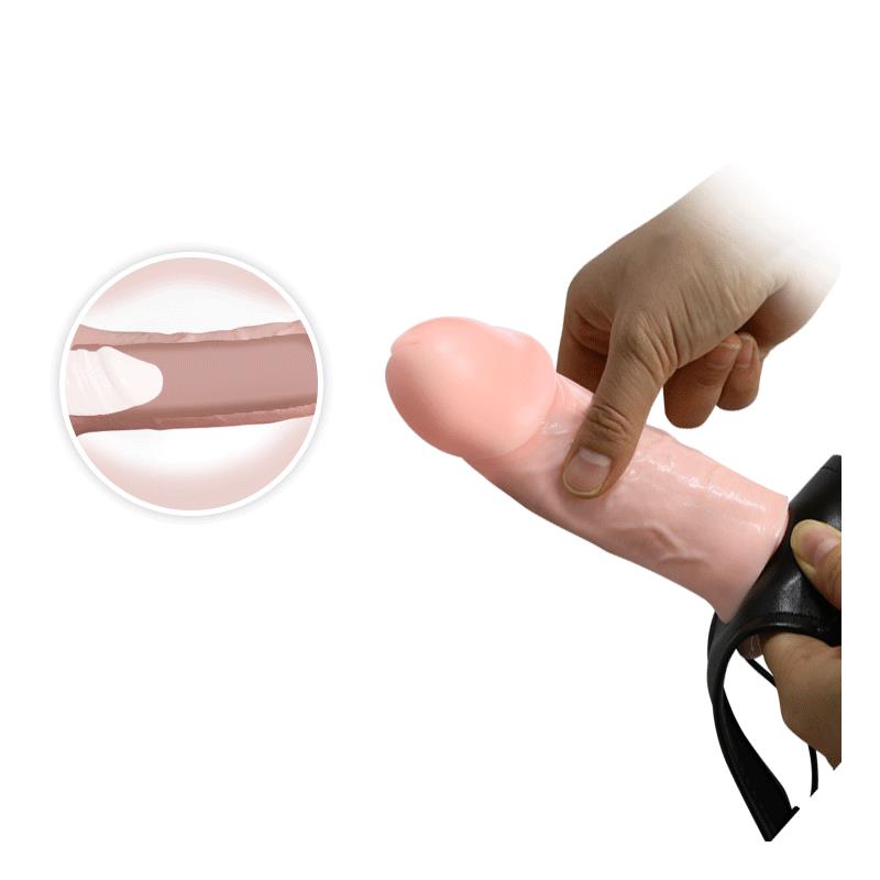 Arnés Con Dildo Hueco 16 Cm