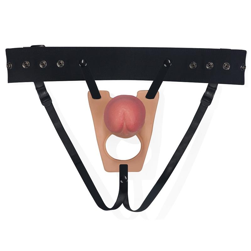 Arnés Con Dildo Hueco Ajustable 8.5