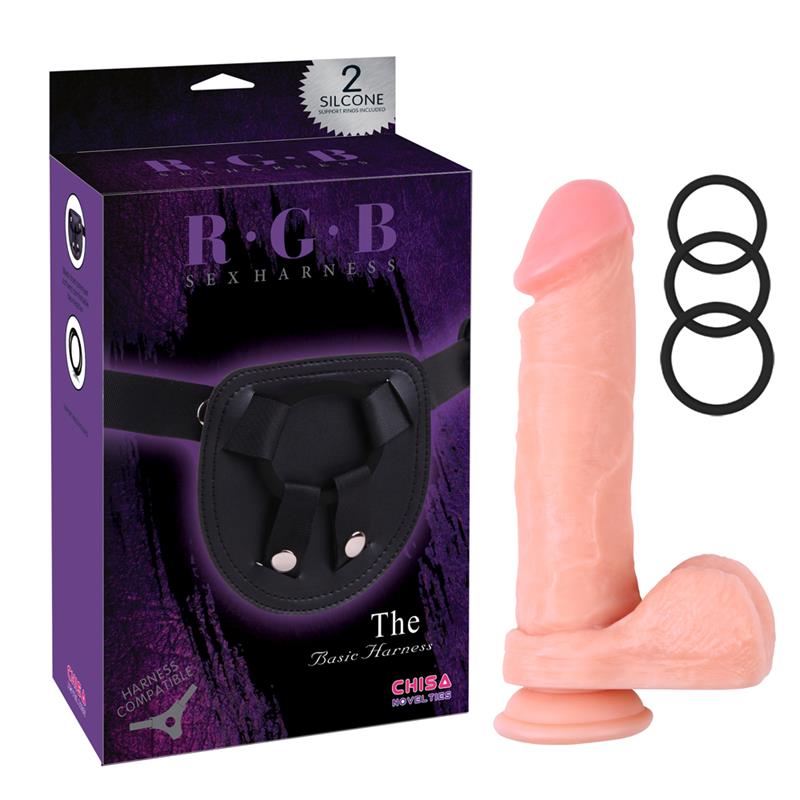 Arnés Con Dildo Kyle Korver 21 Cm Natural