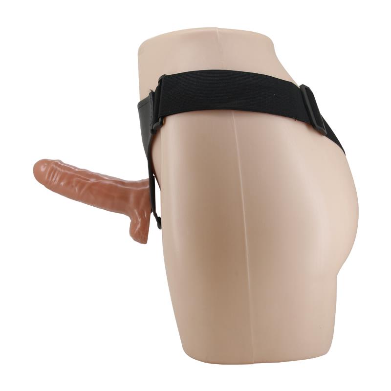 Arnés Con Dildo Retractil Con Vibración