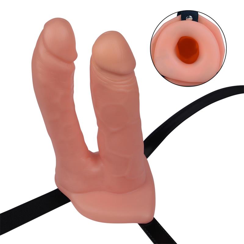 Arnés Con Pene Hueco Doble