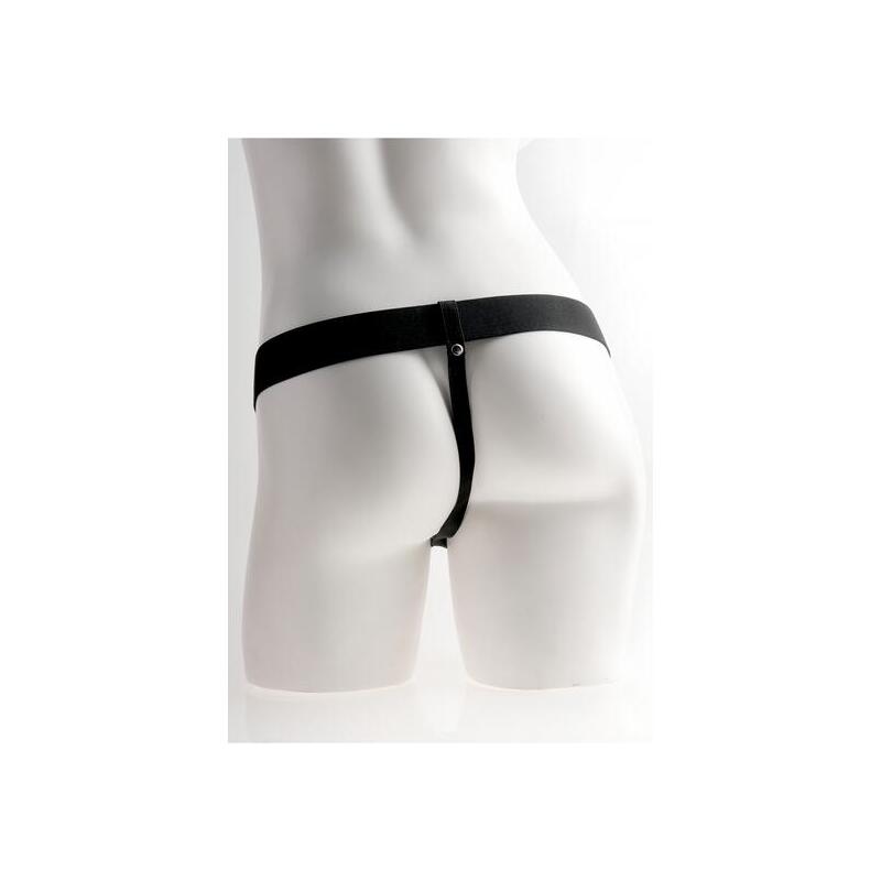 Arnés Elástico Con Dildo Hueco 6 10 Funciones Vibracion Usb