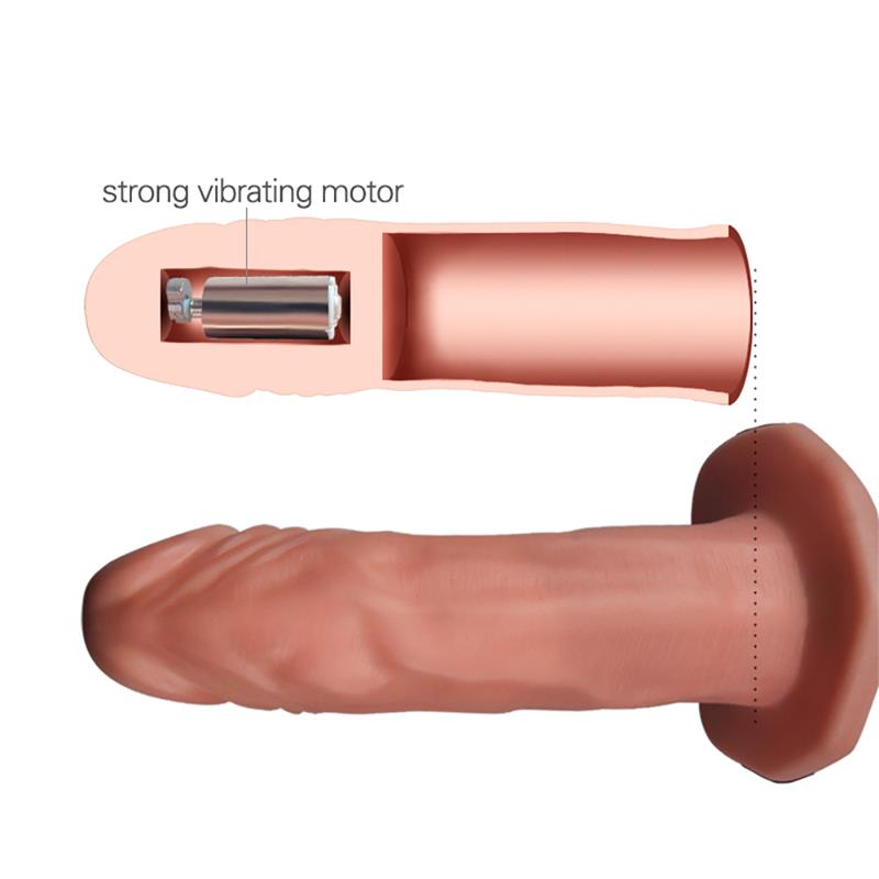 Arnés Unisex Pene Hueco Con Vibración