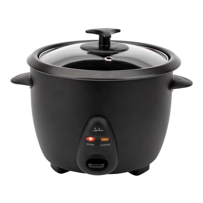 Arrocera Eléctrica 900 W 2,2 L, Negra, Ø29 X 29 Cm