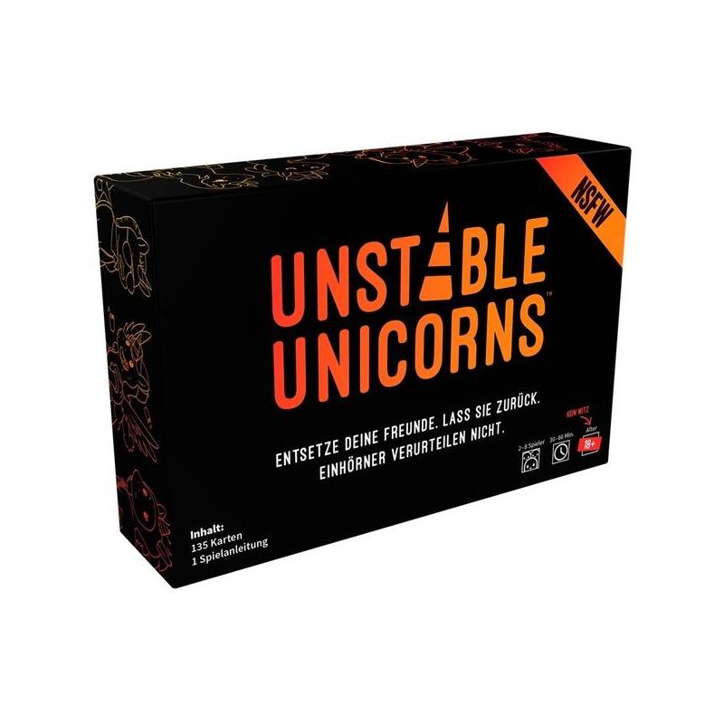 Asmodee Unstable Unicorns Nsfw, Juego De Cartas Ttud0005