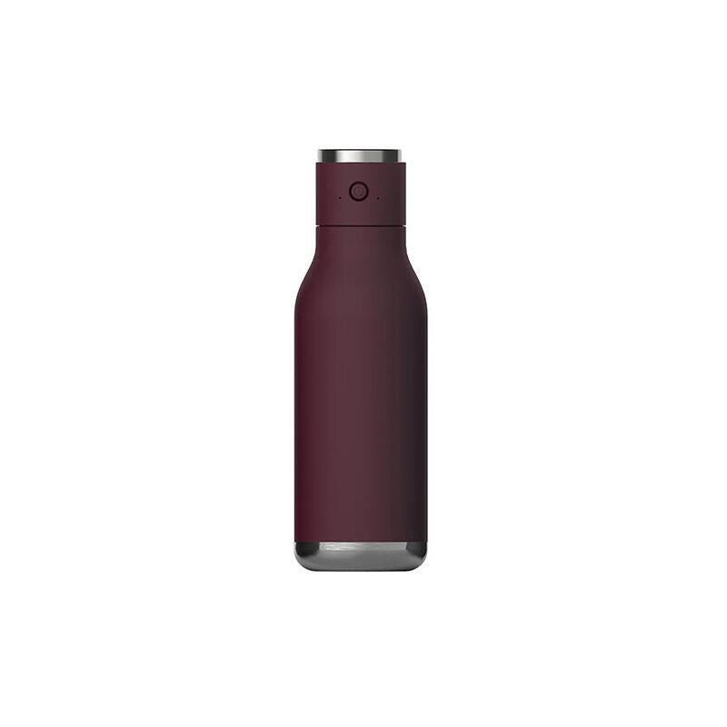 Asobu - Wireless Beat - Botella Aislada De Acero Inoxidable Con Altavoz Bt Rojo