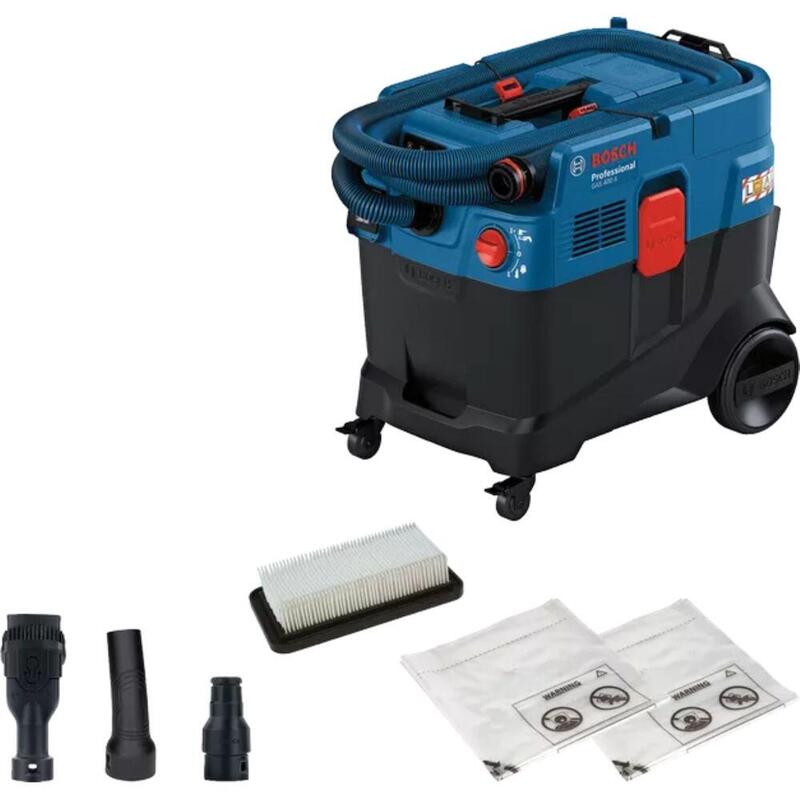 Aspirador Bosch Professional Gas 400 A Professional En Seco/Mojado Azul/Negro 06019m0020