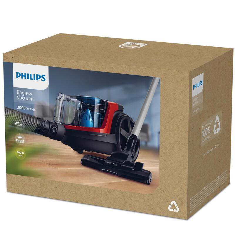 Aspirador Philips 3000 Series Sin Bolsa Powerpro Compact Fc9330/09