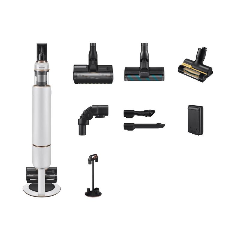 Aspiradora Samsung Vs20b95843w Negro, Cromo, Blanco Bolsa Para El Polvo
