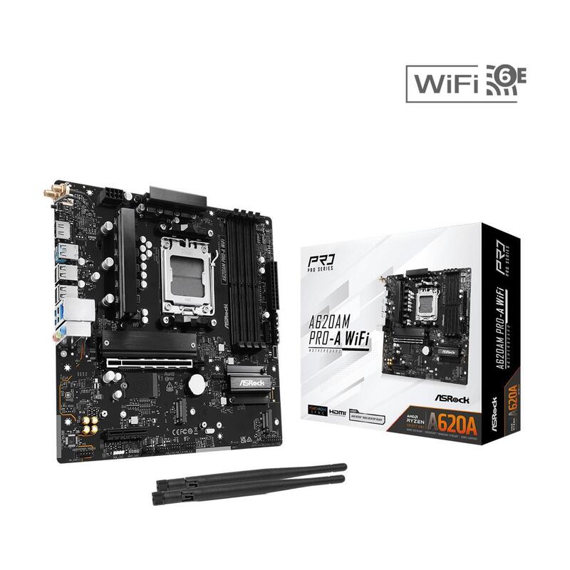 Asrock A620am Pro-A Wifi Am5 1xhdmi