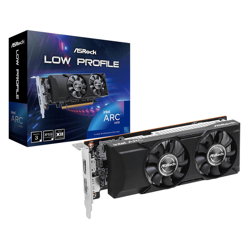 Asrock Intel Arc A310 Low Profile 4gb
