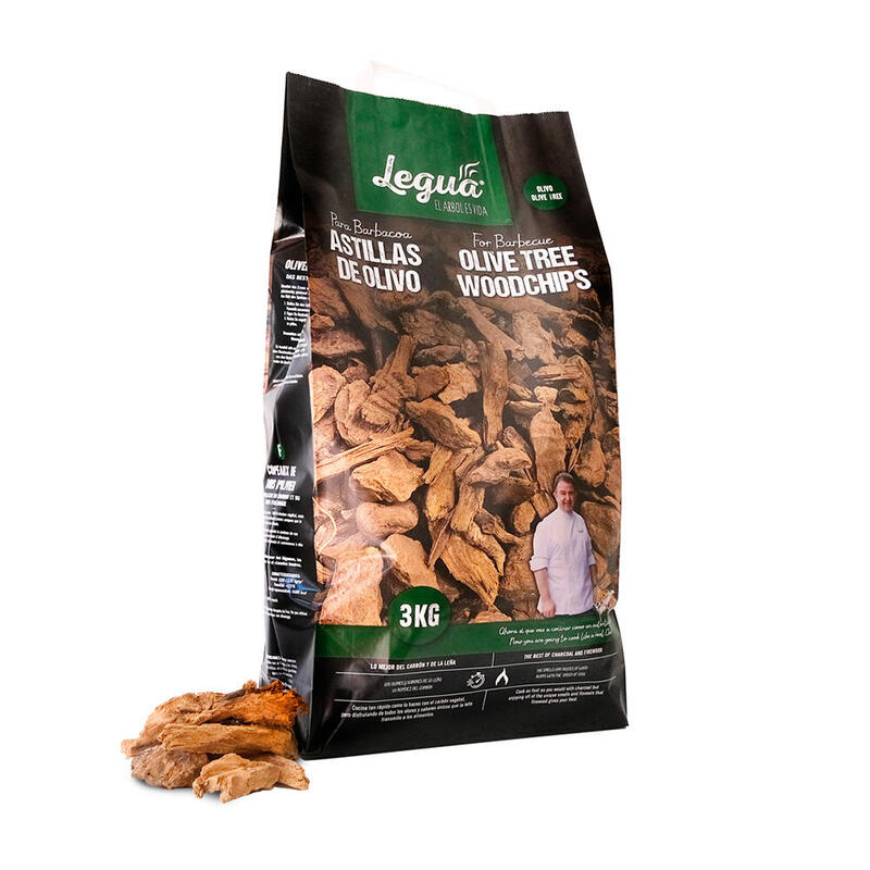 Astillas De Olivo 3 Kg
