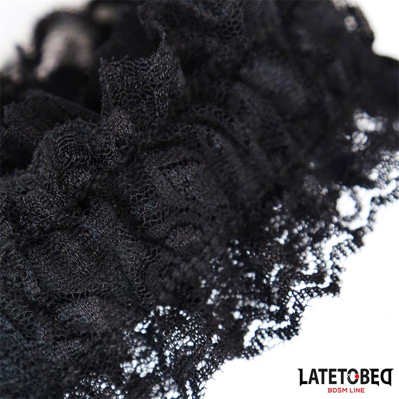 Atadura De Encaje Negro