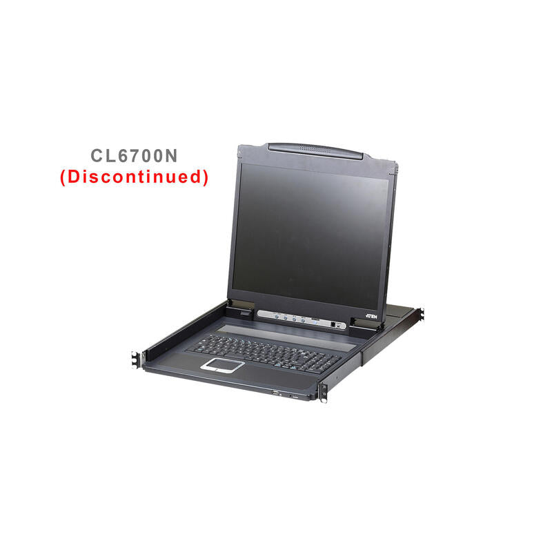 Aten Cl6700mw, Consola Usb Dvi 17.3" Widescreen Full Hd Lcd Con Soporte Para Periféricos Usb, Diseño Alemán