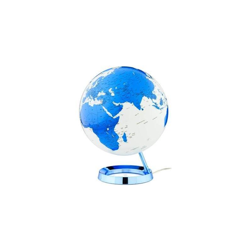 Atmosphere Esfera Terrestre Luminosa Light & Colour Hot Blue 30 Cm Con Luz Azul