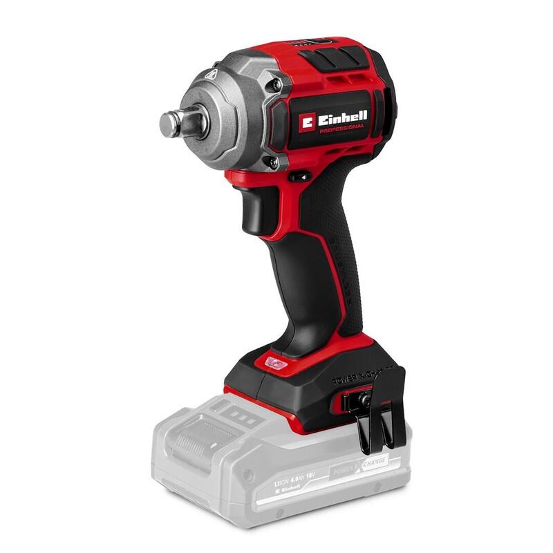 Atornillador Einhell Professional De Impacto Con Batería Tp-Cw 18/350-C Li Bl-Solo Pxc (18v, Par 350nm, Modo De Parada Automática, Brushless, Recepción Cuadrada Exterior, Sin Batería)