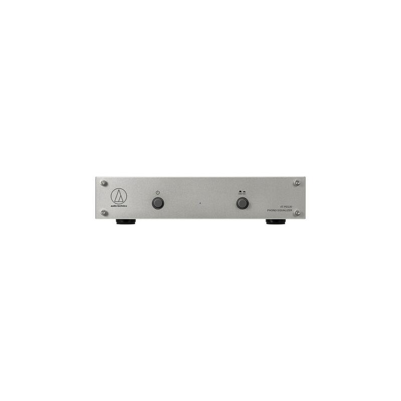 Audio-Técnica At-Peq30 Phono Preamplificador Silver, Mm/Mc At-Peq30