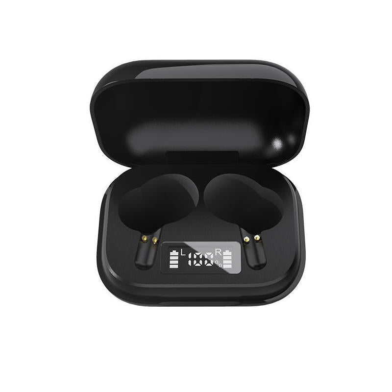 Auricular Bluetooth Denver Twe - 38black - Estuche - Negro