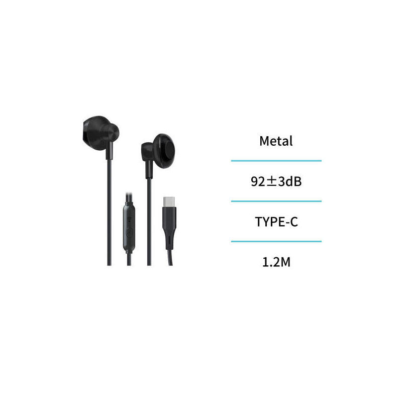 Auricular Con Cable Tipo C Ep2107
