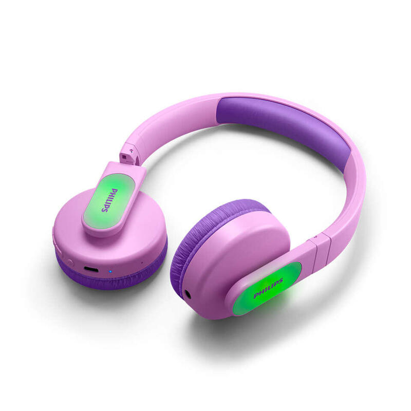 Auricular Philips Diadema Tak4206 Para Niños Rosa Inalambrico