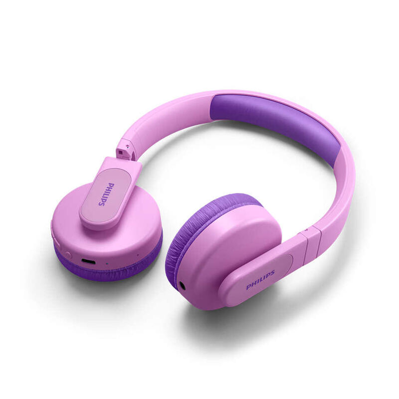 Auricular Philips Diadema Tak4206 Para Niños Rosa Inalambrico