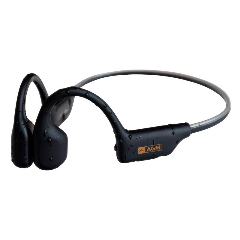 Auriculares Agm Motion Buds 2 Negro De Conducción Ósea Inalámbricos