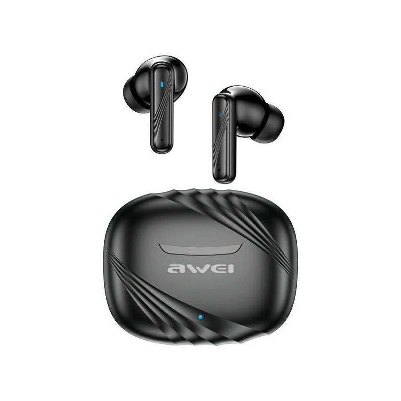 Auriculares Bluetooth 5.3 Ta6 Anc Tws Negros