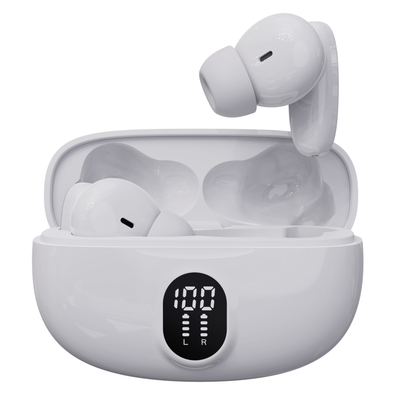 Auriculares Bluetooth Denver Twe-57w Blanco