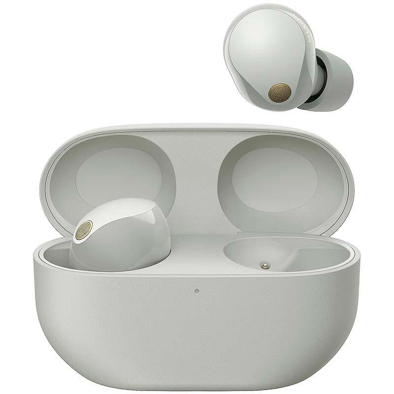 Auriculares Bluetooth Sony Wf-1000xm5 Plata Con Cancelación De Ruido (Anc)