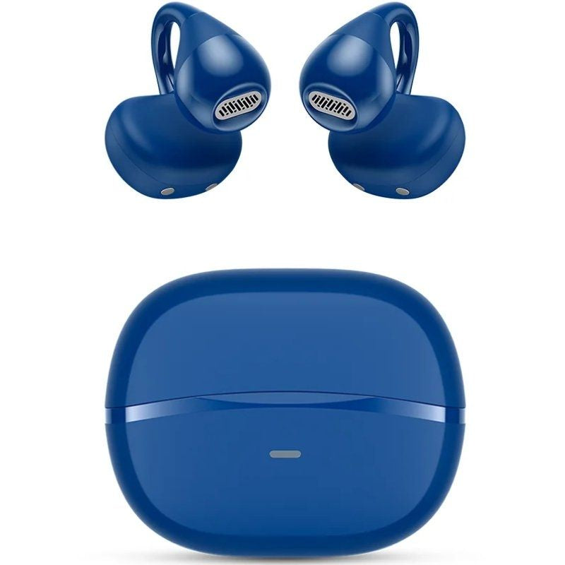 Auriculares Bluetooth Spc Boost Clip Con Estuche De Carga Autonomía 6h Azules