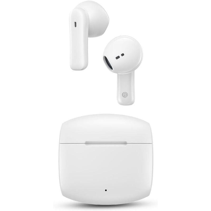 Auriculares Bluetooth Spc Ether 3 Buds Con Estuche De Carga Autonomía 8h Blancos
