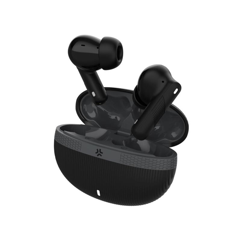 Auriculares Celly True Inalámbricos Con Cancelación Activa De Ruido (Anc), Micrófono Hd Y Estuche De Carga, Color Blanco