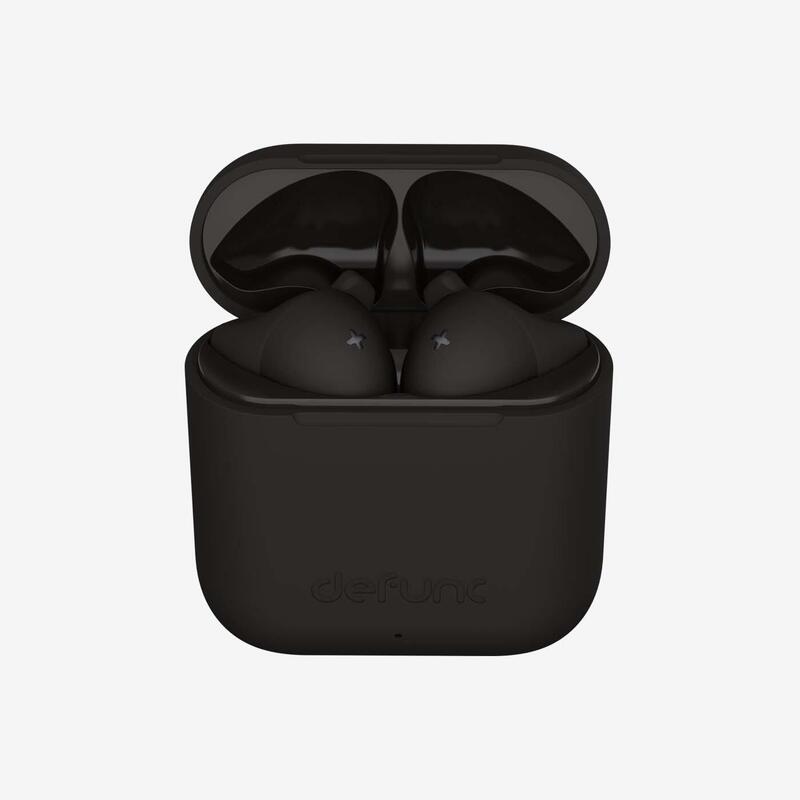 Auriculares Defunc True Entertainment, In-Ear, Inalámbrico, Negro