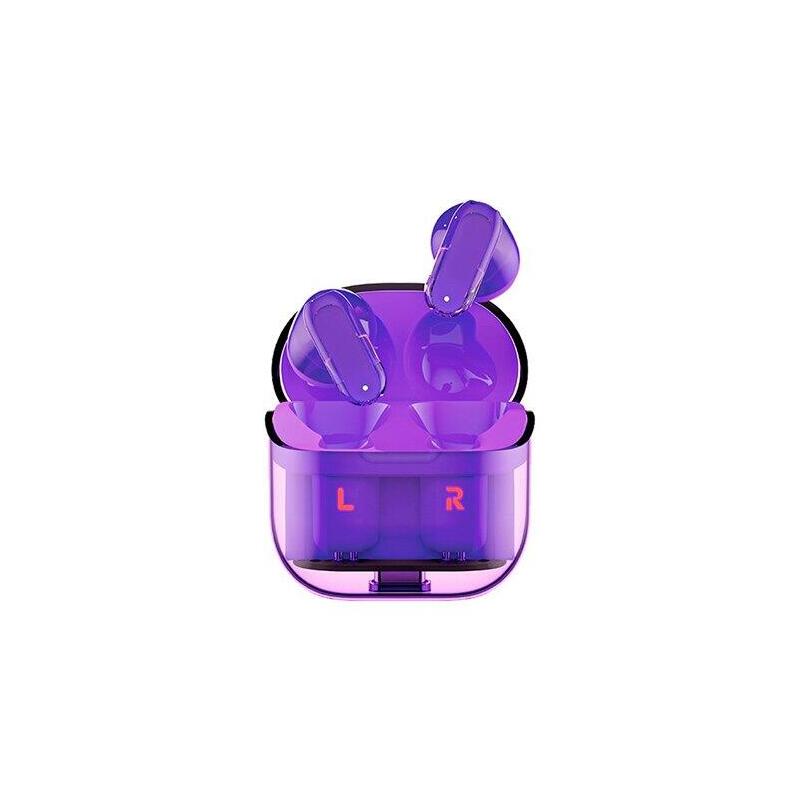 Auriculares Dual Pod Earbuds Cool Violet Crystal