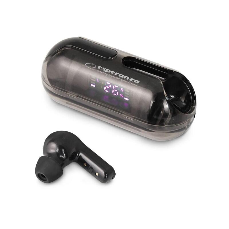 Auriculares Esperanza Eh239k Intrauditivos Bluetooth Tws Negro