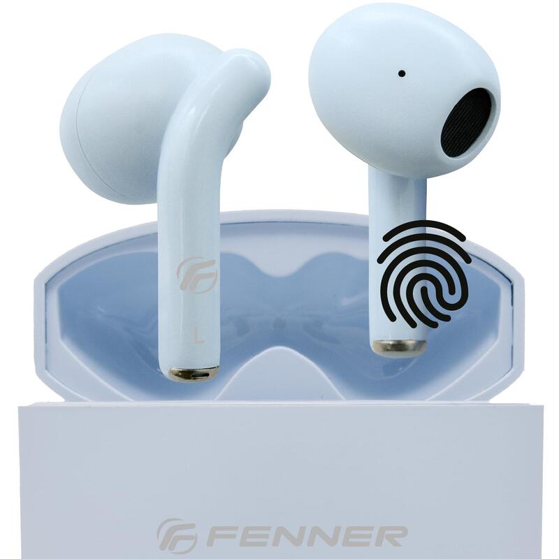 Auriculares Fenner Bluetooth Inalámbricos Estéreo Con Estuche De Carga Bluetooth 5.3 (Blue)