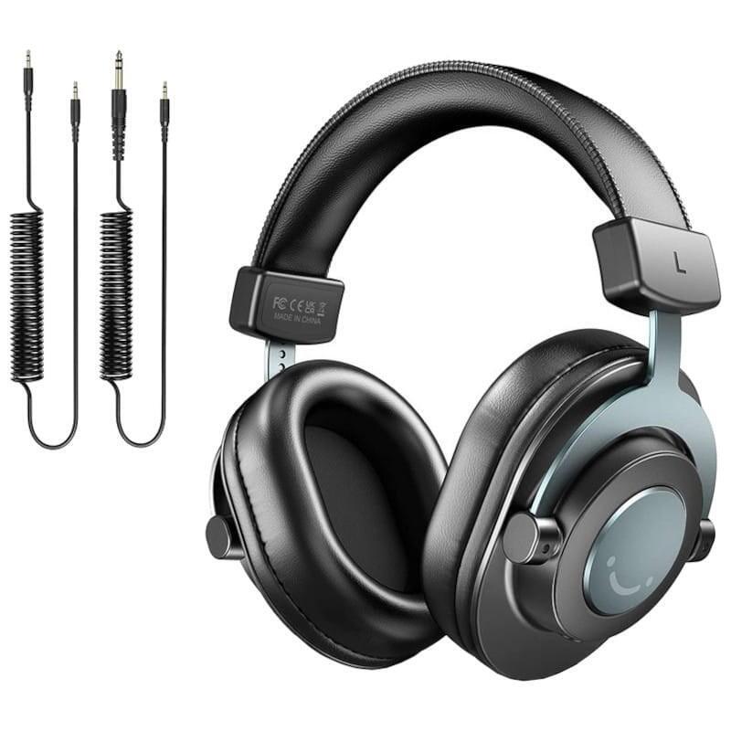 Auriculares Fifine H8 Streaming/Estudio Jack 3.5mm/Jack 6.35 Mm Negro Con Cable