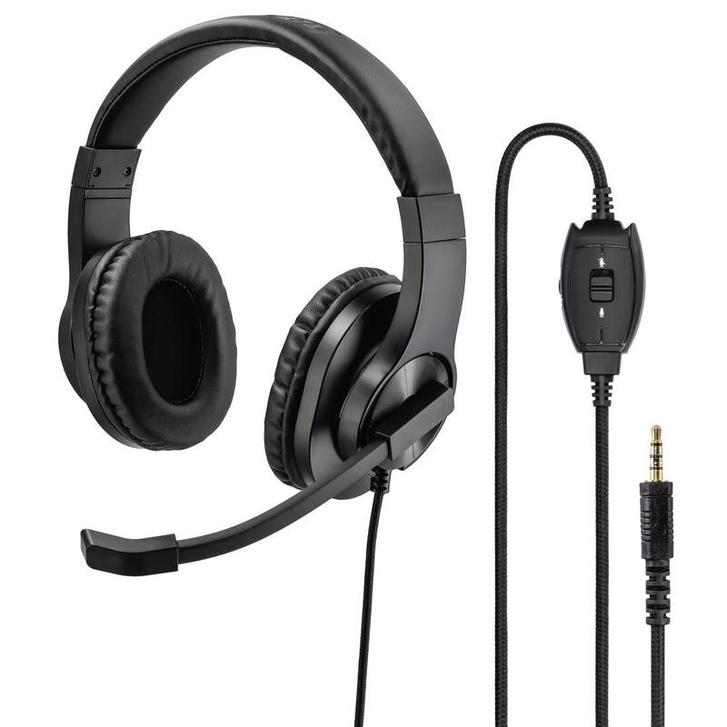 Auriculares Hama Hs-P350 Alámbrico Juego Negro